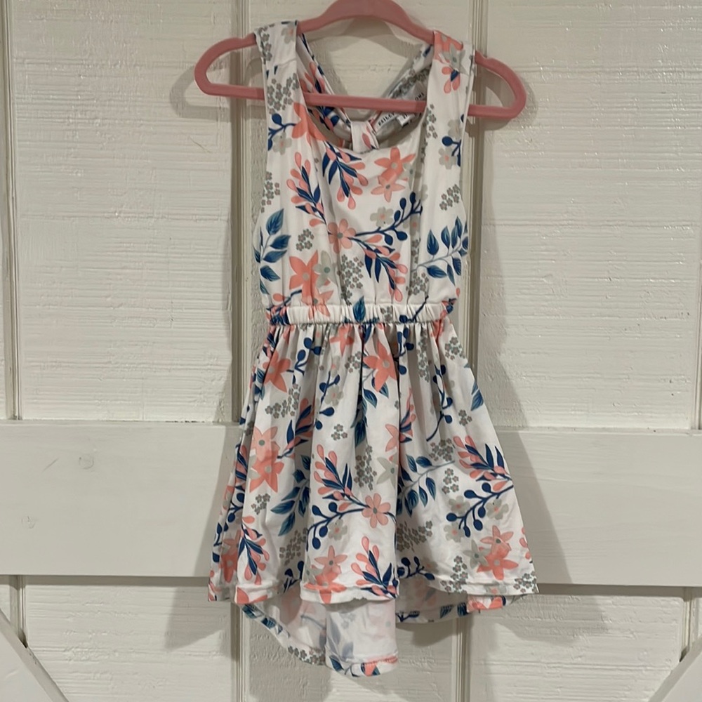 Bailey’s Blossoms 2T Spring Floral Dress - cross back